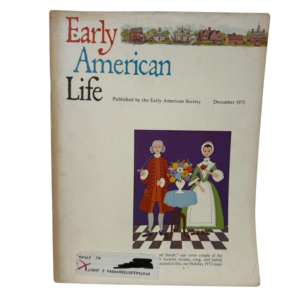Early American Life‎ Vinage Magazine December  1972